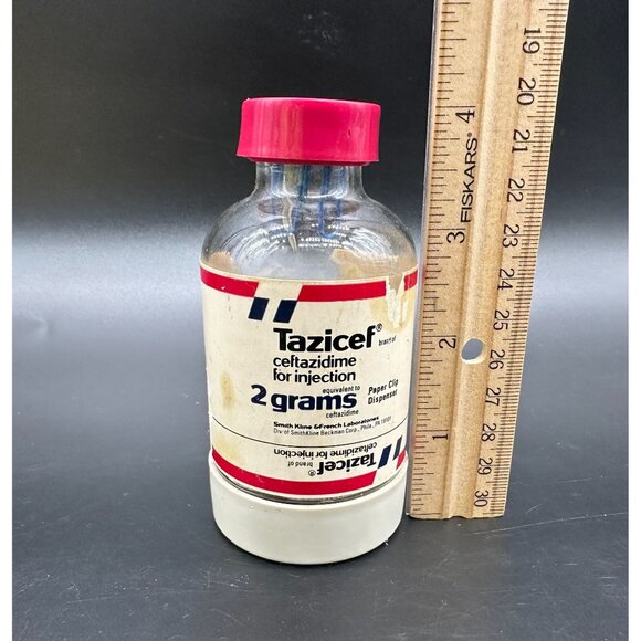 Vintage Pharmaceutical Drug Rep Advertising Tazicef Antibiotic Paperclips 80s - Picture 10 of 10